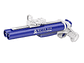 Juguete Pistola Lanza Agua Eléct Doble Cañon DBG1656BL Azul - Miniatura 1