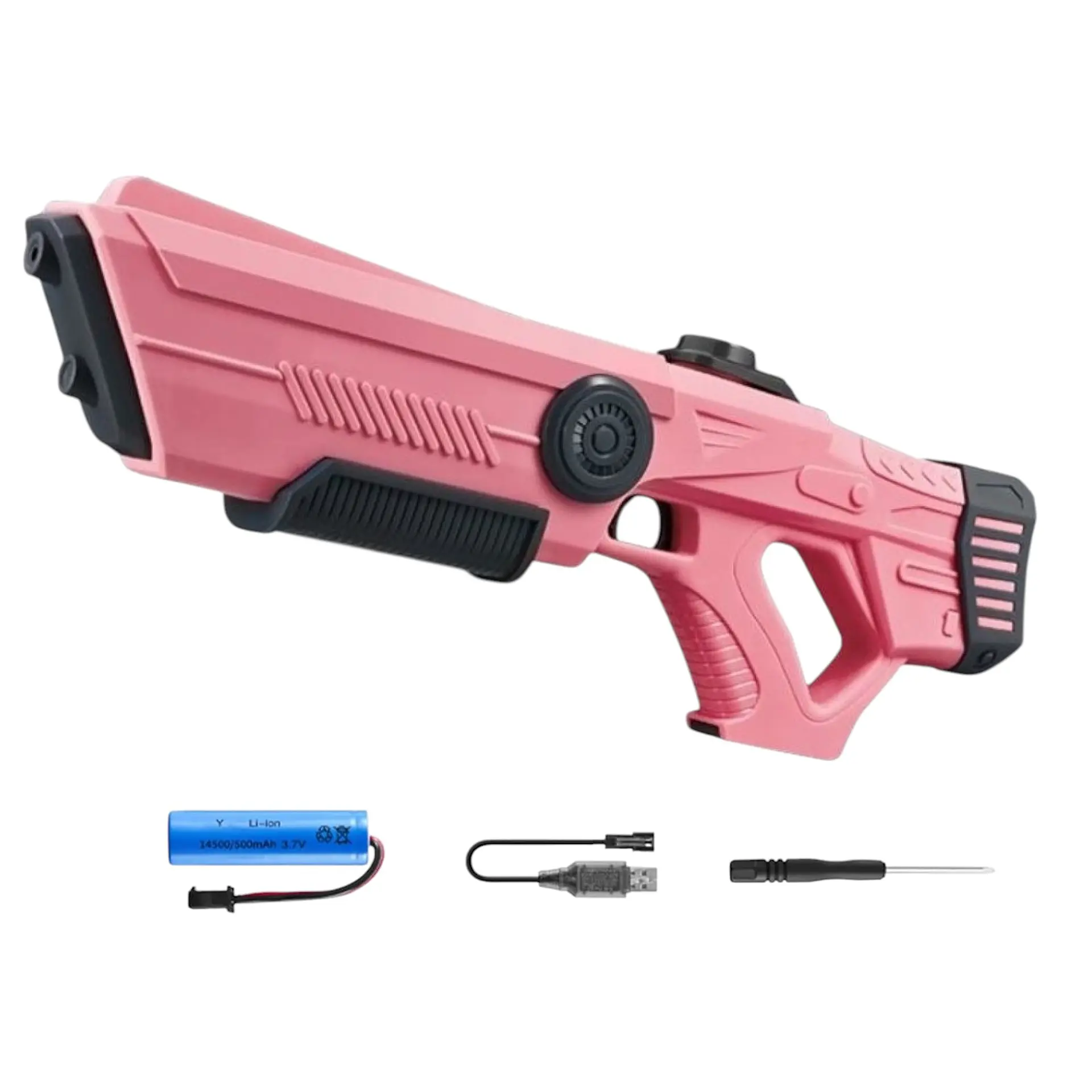 Juguete Pistola Agua Recargable Absorción DBG1657P Rosa 3