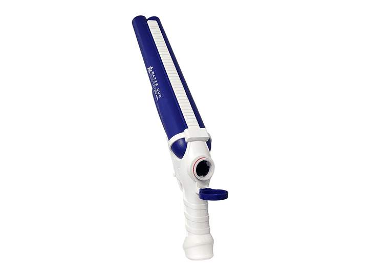 Juguete Pistola Lanza Agua Eléct Doble Cañon DBG1656BL Azul 2