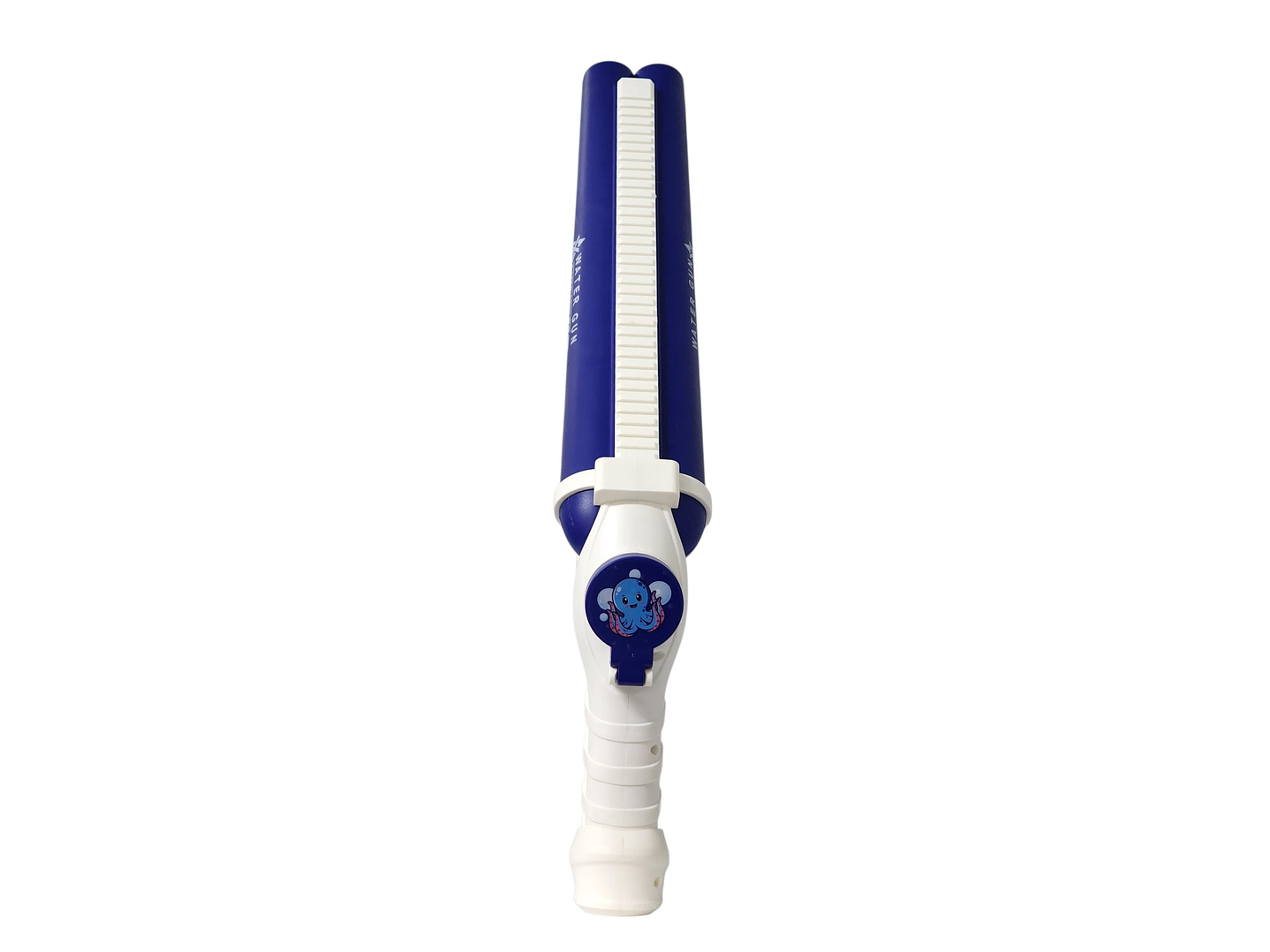 Juguete Pistola Lanza Agua Eléct Doble Cañon DBG1656BL Azul 3