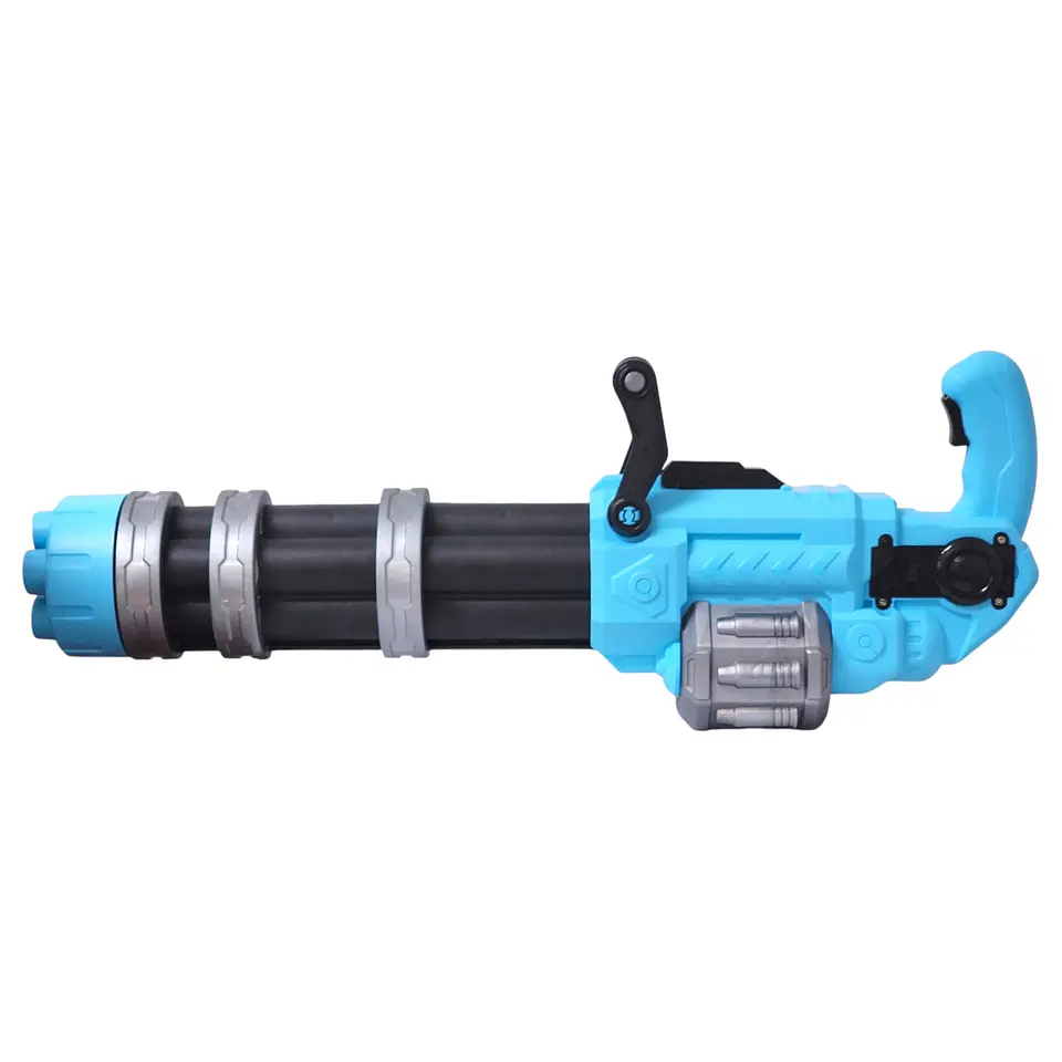 Juguete Pistola de Agua Eléctrica Recargable DBG1655BL Azul 2