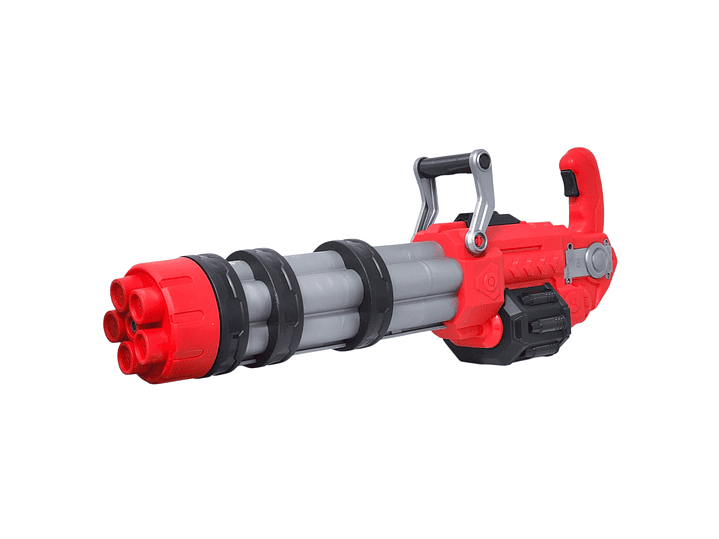 Juguete Pistola de Agua Eléctrica Recargable DBG1655R Rojo 1