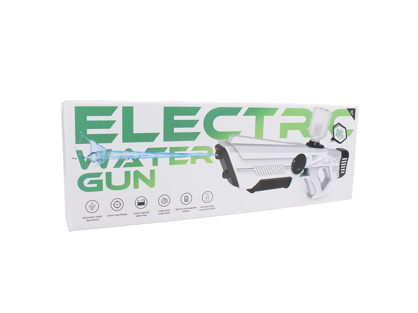 Juguete Pistola Agua Recargable Absorción DBG1657P Rosa 7