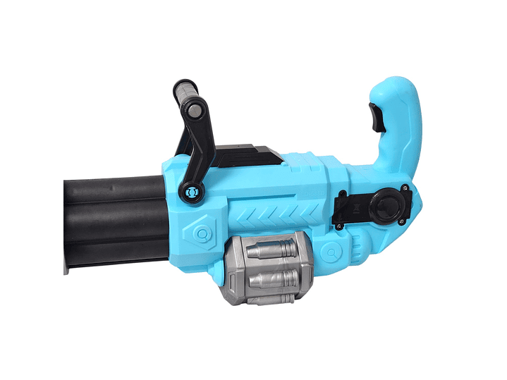 Juguete Pistola de Agua Eléctrica Recargable DBG1655BL Azul 4