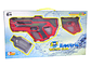 Juguete Pistola Lanza Agua 2 En 1 Recargable DBG1658R Rojo - Miniatura 8