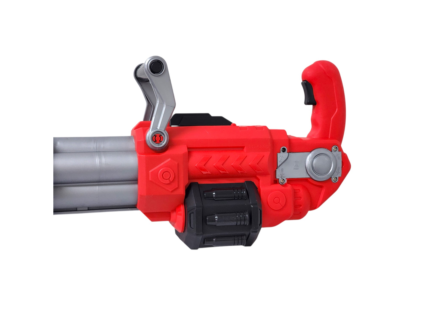 Juguete Pistola de Agua Eléctrica Recargable DBG1655R Rojo 4
