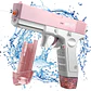 Pistola de Agua Eléctrica Recargable Presión DBG1652 Rosa - Miniatura 4