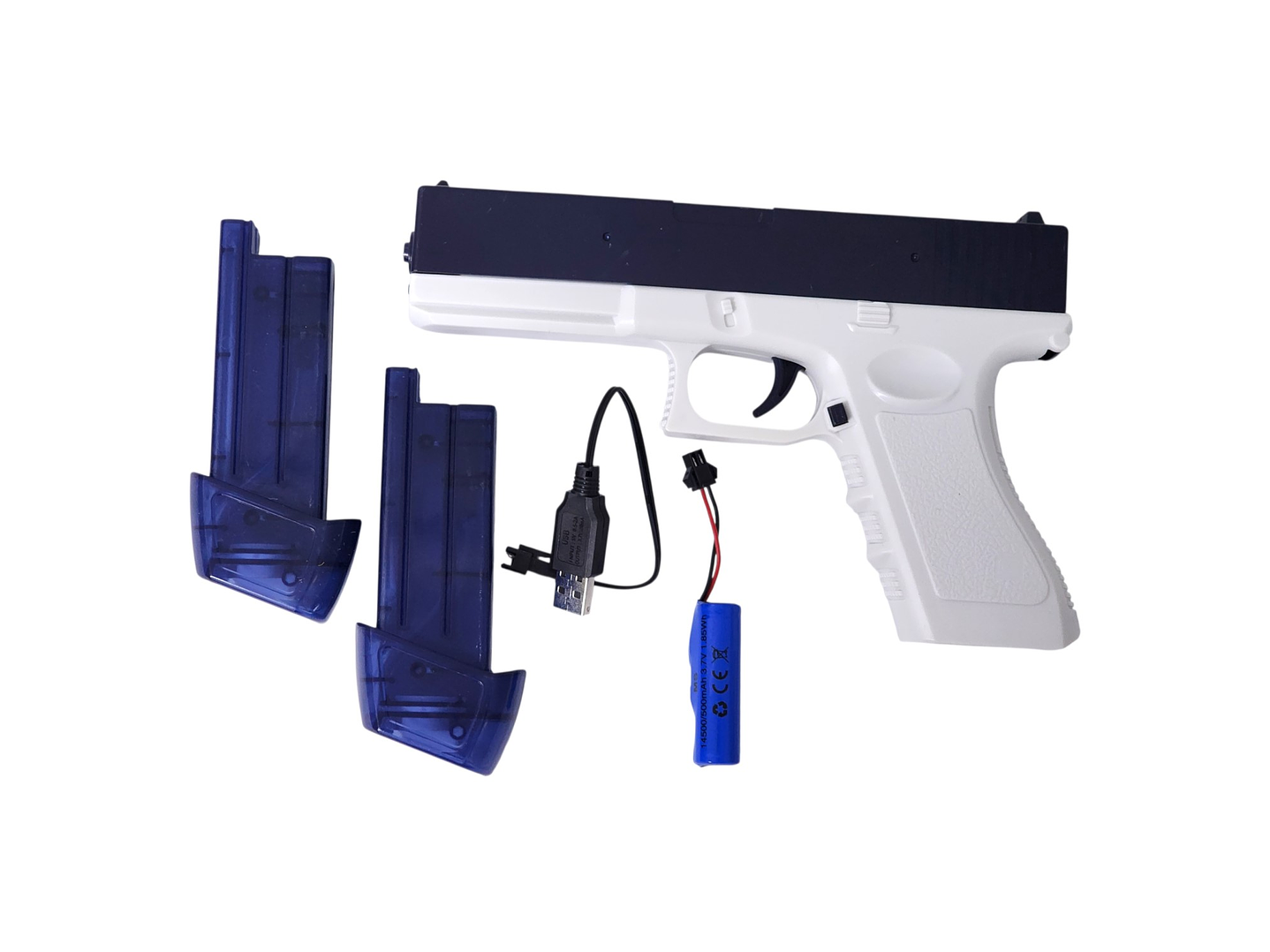 Pistola de Agua Eléctrica Recargable Presión DBG1653 Azul 3