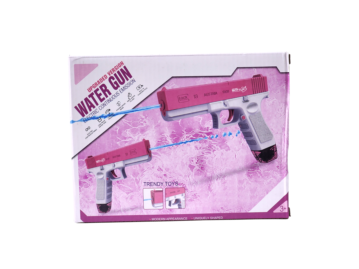 Pistola de Agua Eléctrica Recargable Presión DBG1653 Azul 6