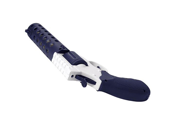 Juguete Pistola De Agua Eléctrica Revolver Backpack DBG1797  3