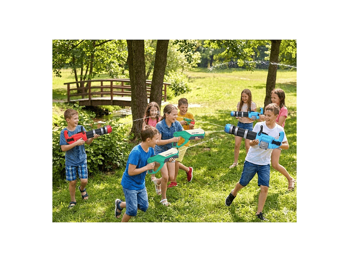 Pistola de Agua Motorizada Recargable Largo Alcance DBG1654 7