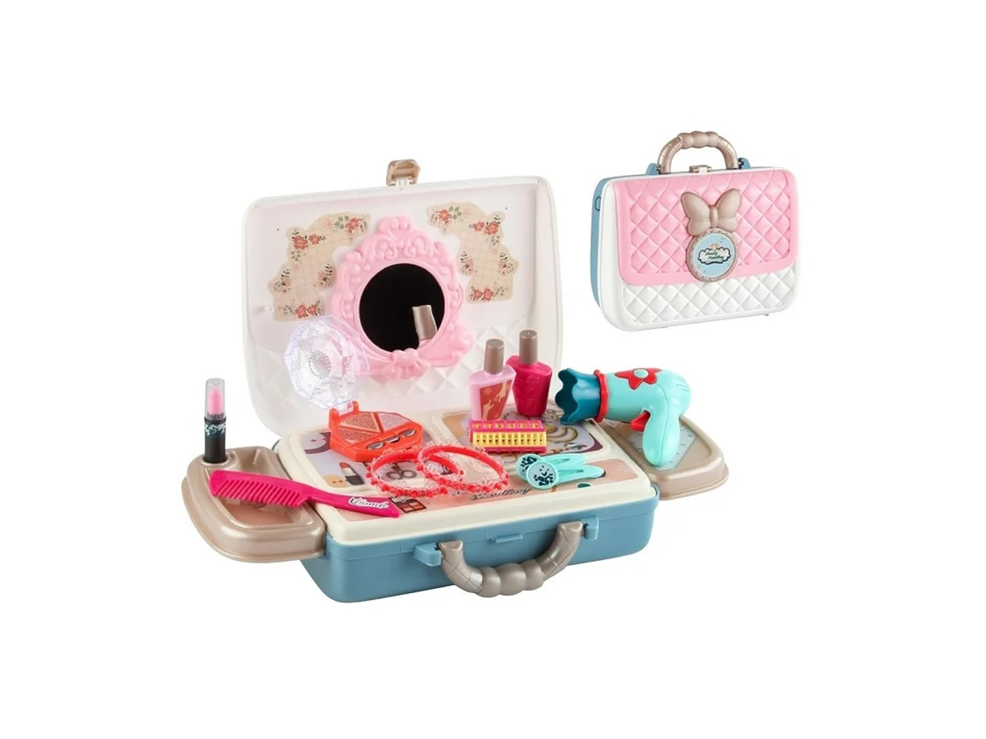 Set Belleza Juguete Infantil Maletín Maquillaje Acc DBG1609 1