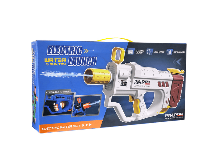 Juguete Pistola de Agua Eléctrica Uzi Recargable DBG1659 8