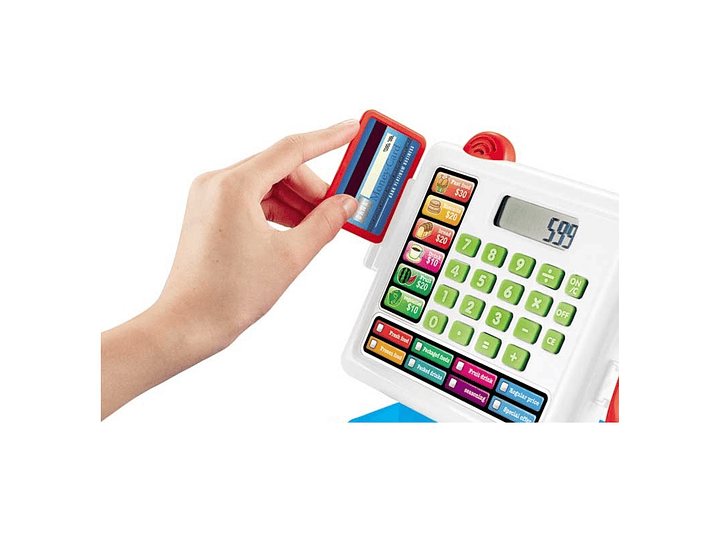 Juguete Caja Registradora Luz Sonido Y Accesorios DBG1610 2