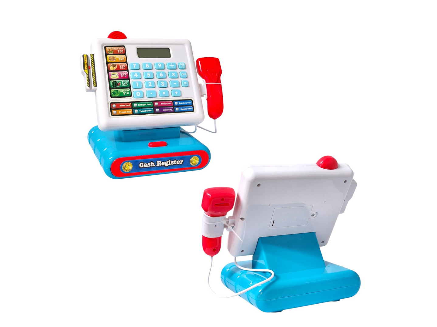 Juguete Caja Registradora Luz Sonido Y Accesorios DBG1610 3