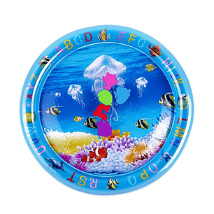 Alfombra De Agua Sensorial Bebé Diseño Marino DBG1451