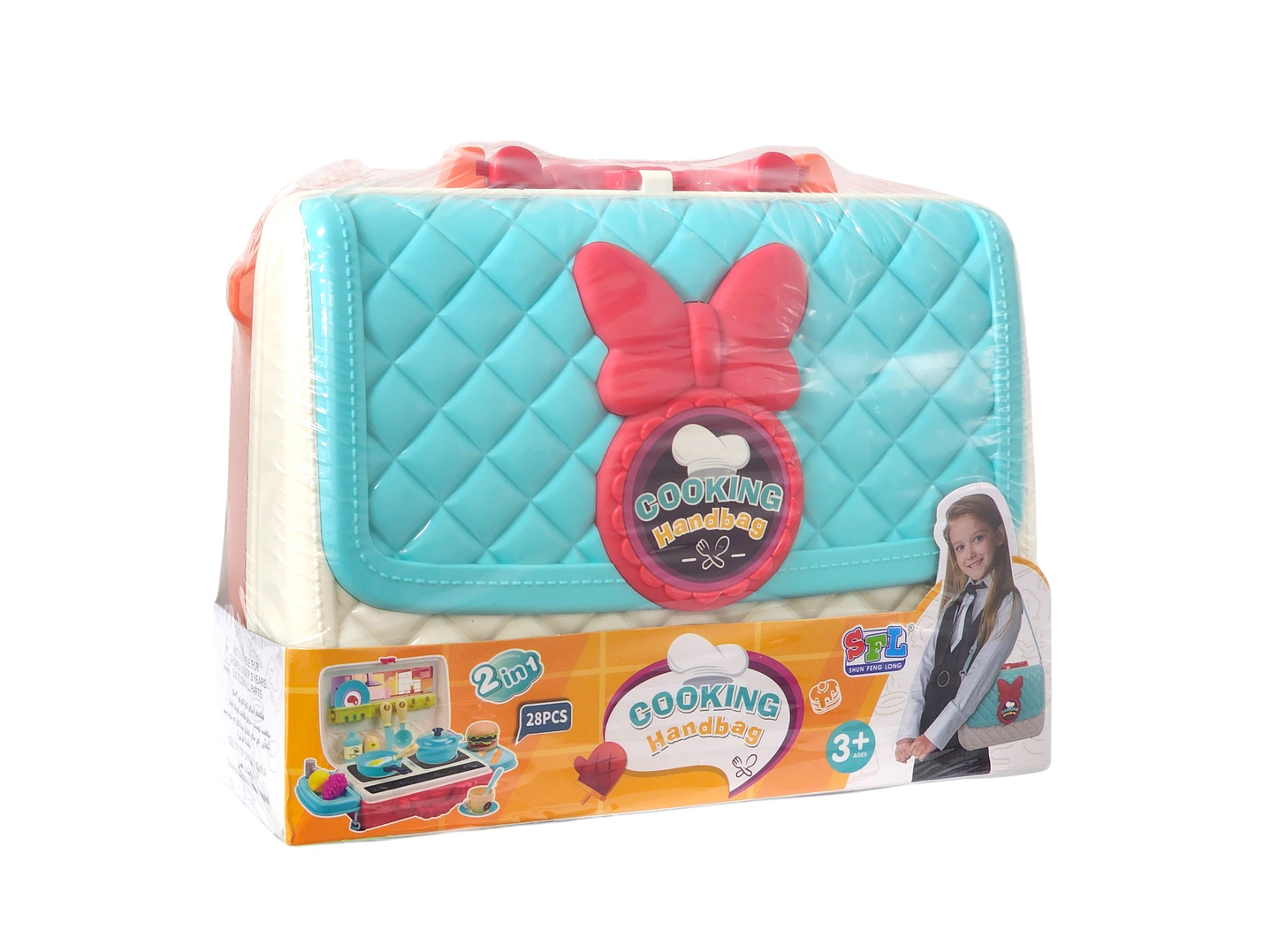 Juguete Maletín Mini Cocina + 28 accesorios 2 en 1 DBG1589 9