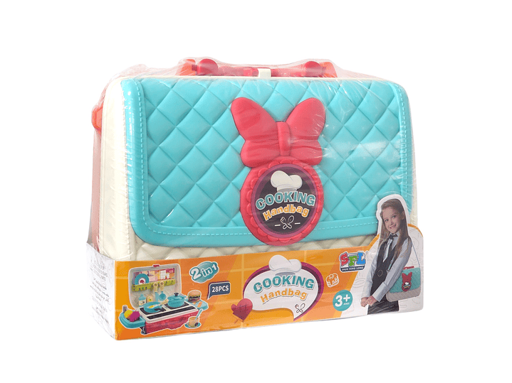 Juguete Maletín Mini Cocina + 28 accesorios 2 en 1 DBG1589 9