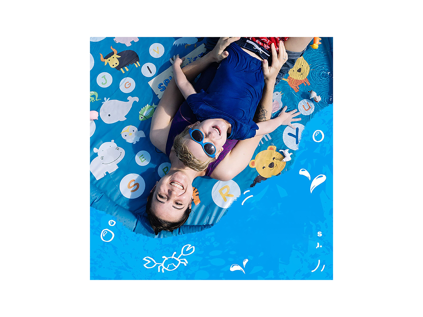 Alfombra Inflable de Agua Con Rociadores Para Niños DBG1260 5