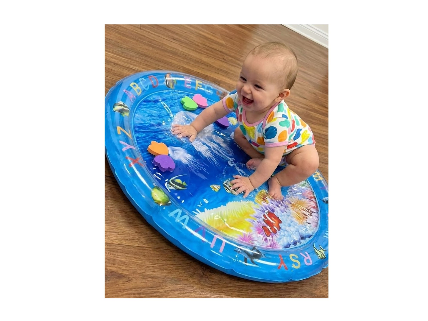 Alfombra De Agua Sensorial Bebé Diseño Marino DBG1451 5