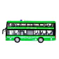 Juguete Autobús Dos Pisos Luces Sonidos 1:16 DBG1680G Verde - Miniatura 4