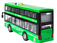 Juguete Autobús Dos Pisos Luces Sonidos 1:16 DBG1680G Verde - Miniatura 5