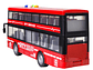 Juguete Autobús Dos Pisos Luces Sonidos 1:16 DBG1680R Rojo - Miniatura 5