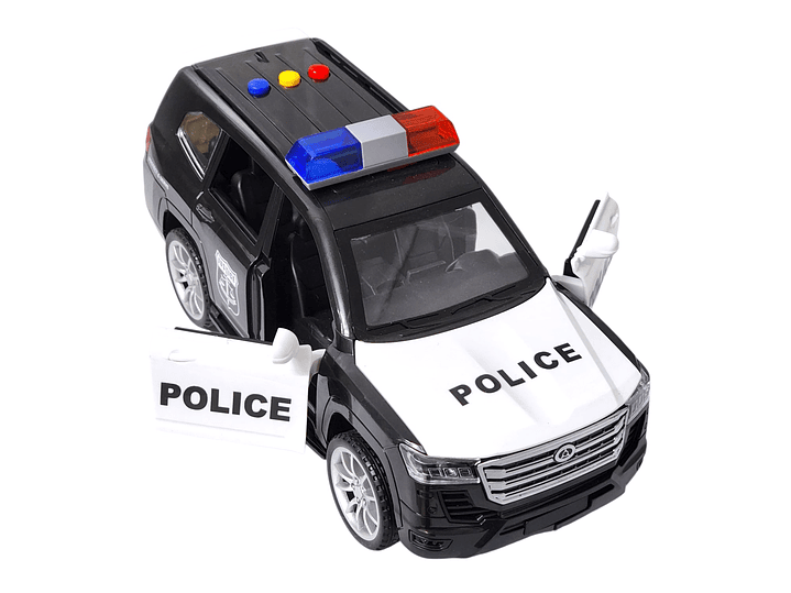 Juguete Camioneta Policía Luces Sonidos Interactiva DBG1682 4