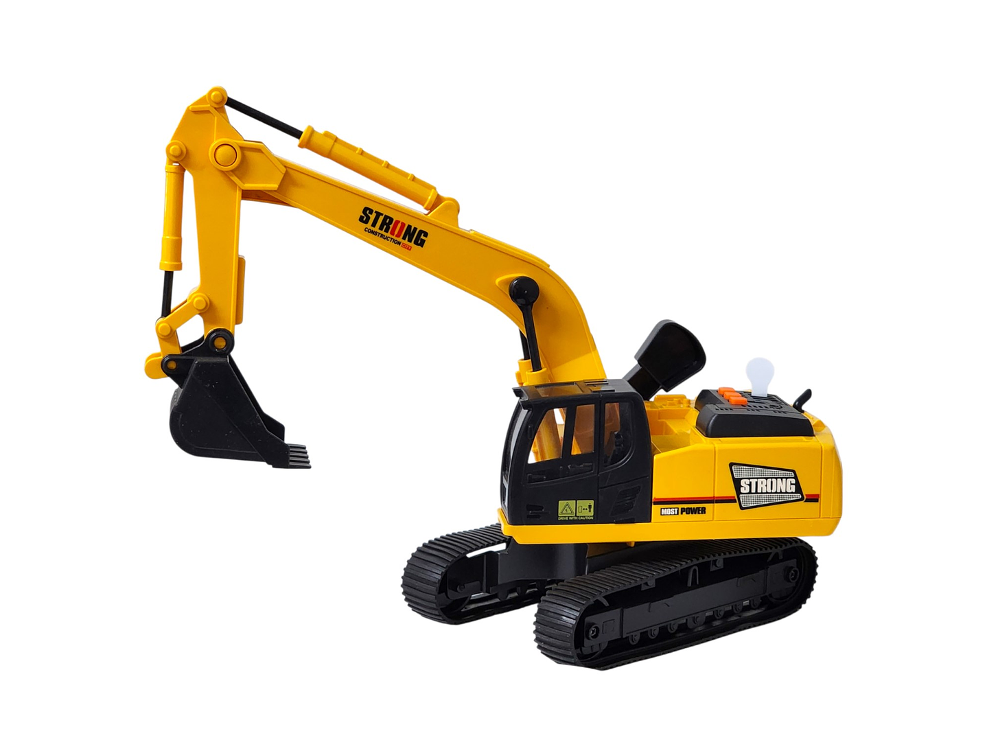 Juguete Retroexcavadora Fricción Luces Sonidos DBG1685 1