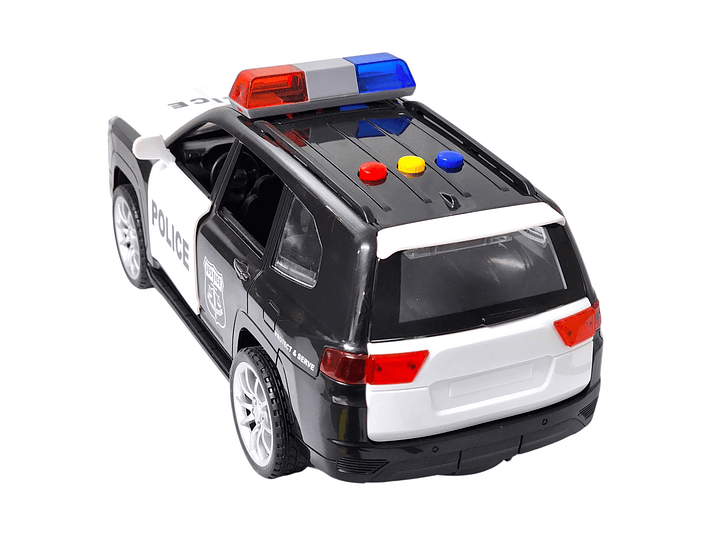 Juguete Camioneta Policía Luces Sonidos Interactiva DBG1682 5