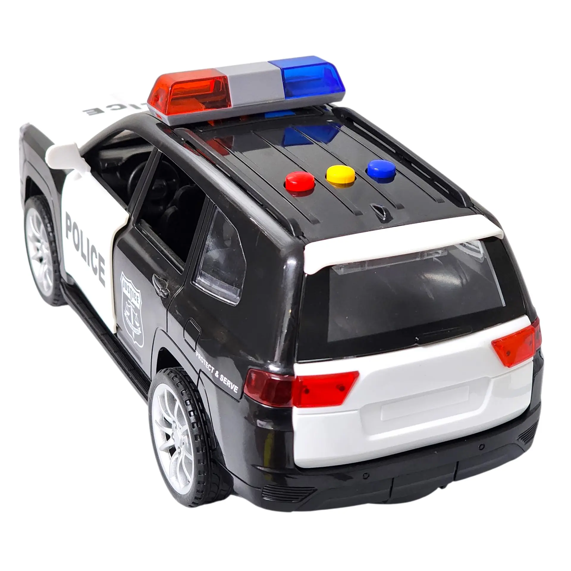 Juguete Camioneta Policía Luces Sonidos Interactiva DBG1682 5