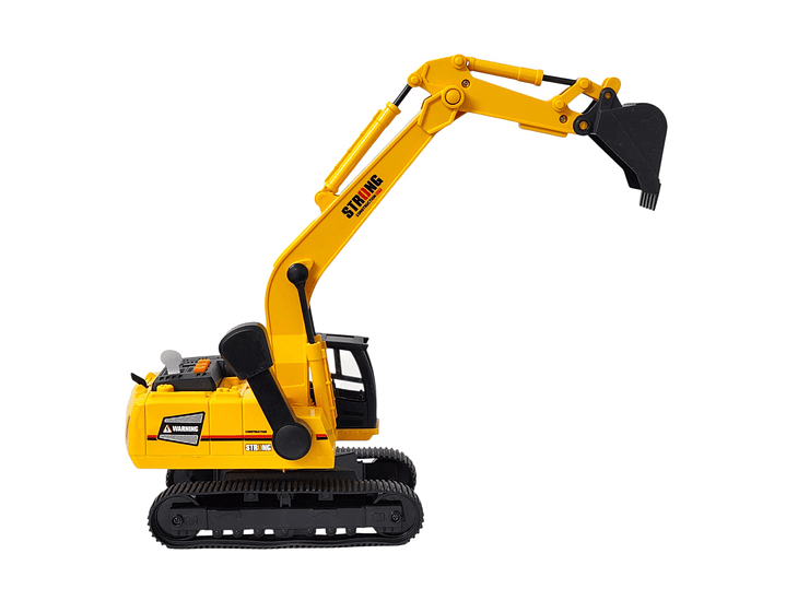 Juguete Retroexcavadora Fricción Luces Sonidos DBG1685 2