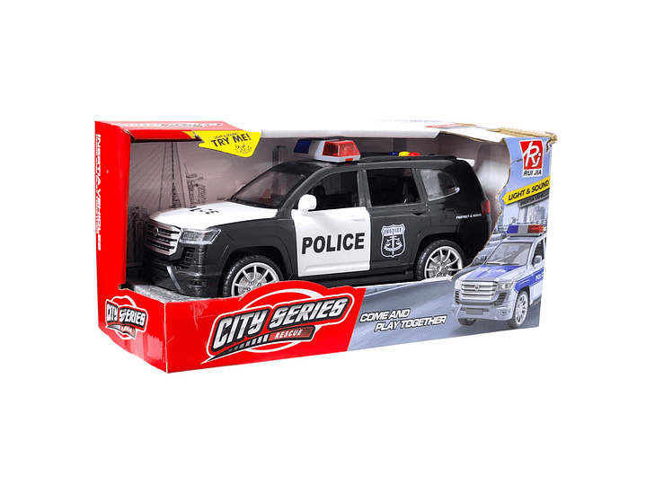 Juguete Camioneta Policía Luces Sonidos Interactiva DBG1682 7