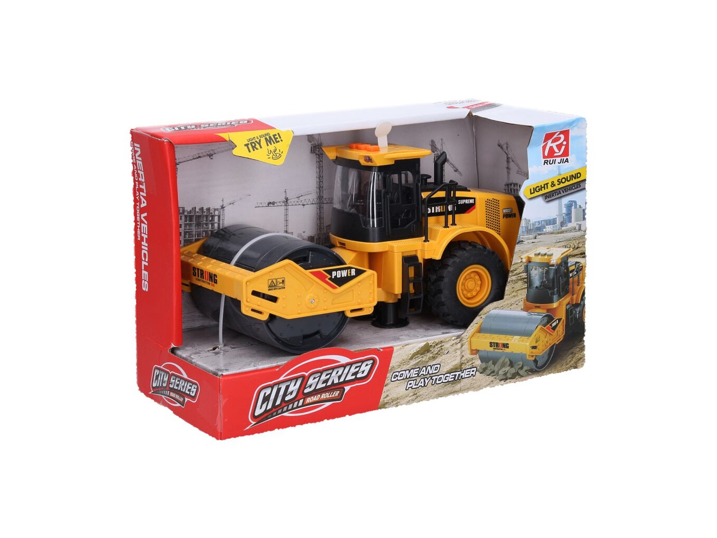 Juguete Aplanadora Construcción Luces Sonidos DBG1683 6