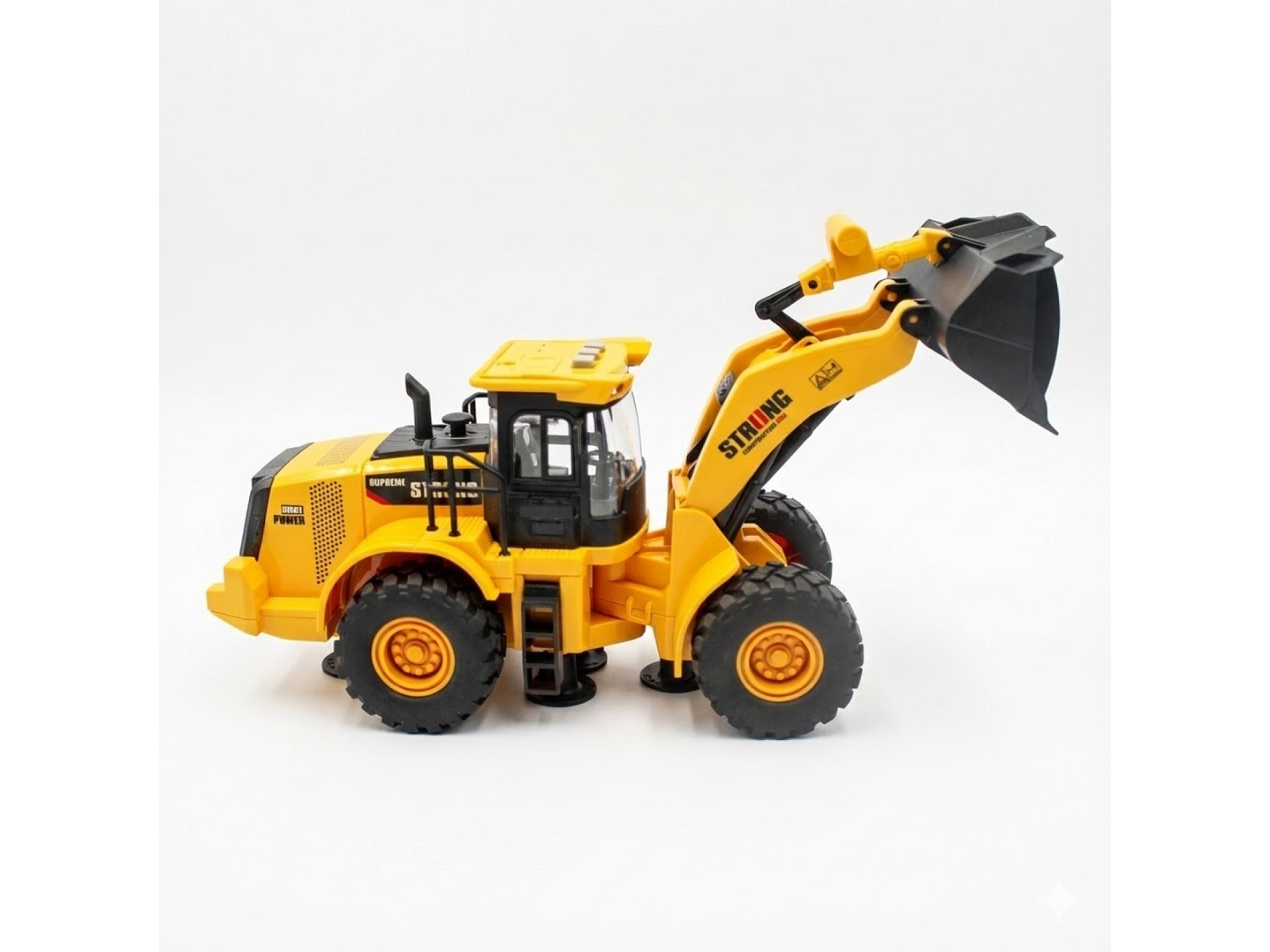 Juguete Excavadora Fricción Luces Sonido Escala 1:14 DBG1684 6