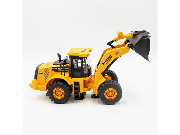 Juguete Excavadora Fricción Luces Sonido Escala 1:14 DBG1684 6