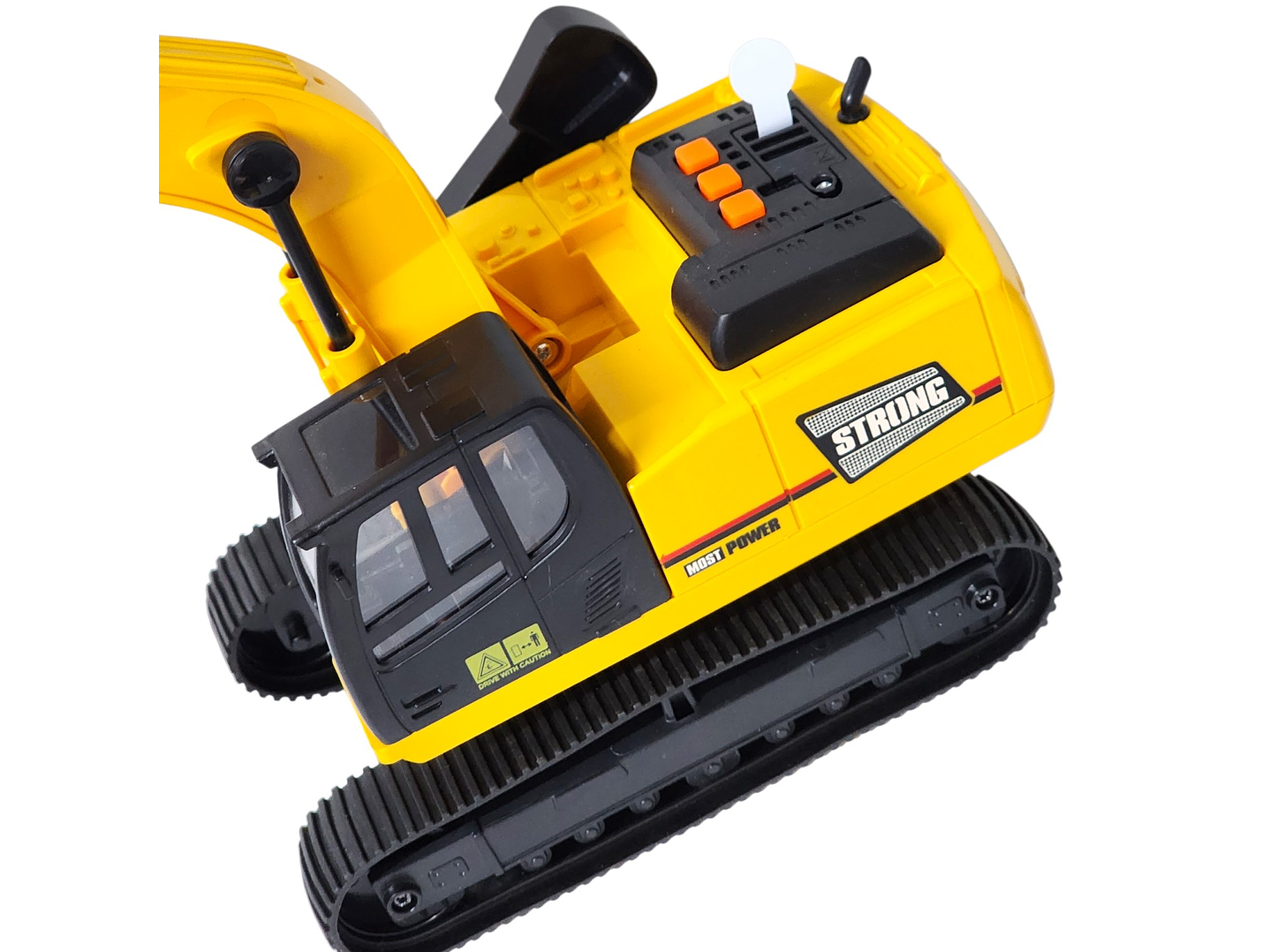 Juguete Retroexcavadora Fricción Luces Sonidos DBG1685 5