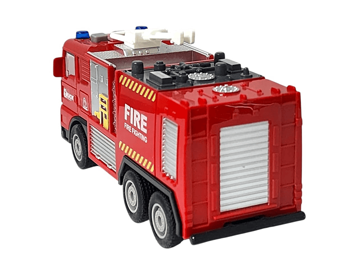 Juguete Camión Bomberos Fricción Luces Sonidos DBG1687 4