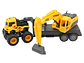 Juguete Camión de Remolque con Excavadora Fricción DBG1689 - Miniatura 4