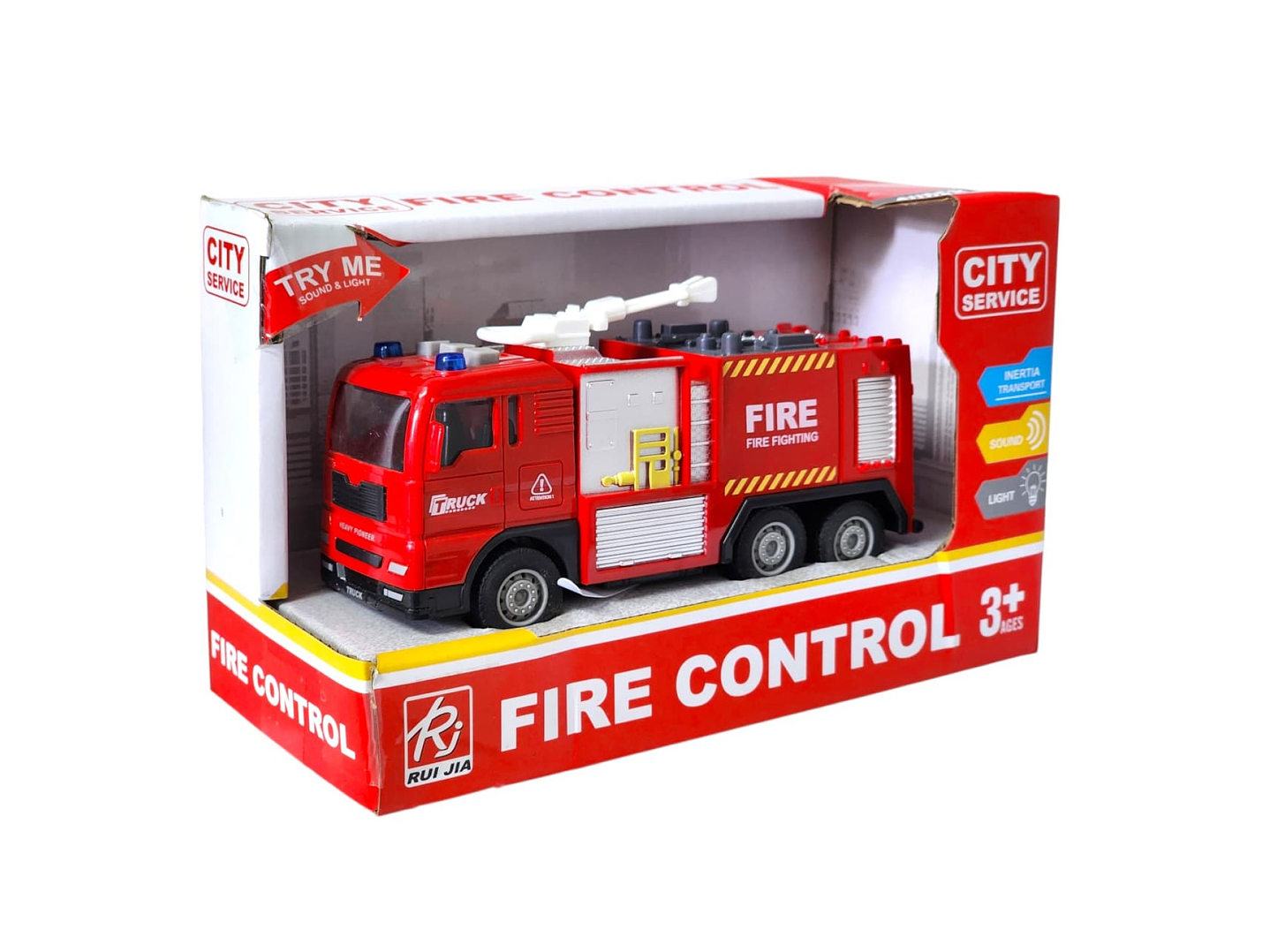 Juguete Camión Bomberos Fricción Luces Sonidos DBG1687 6