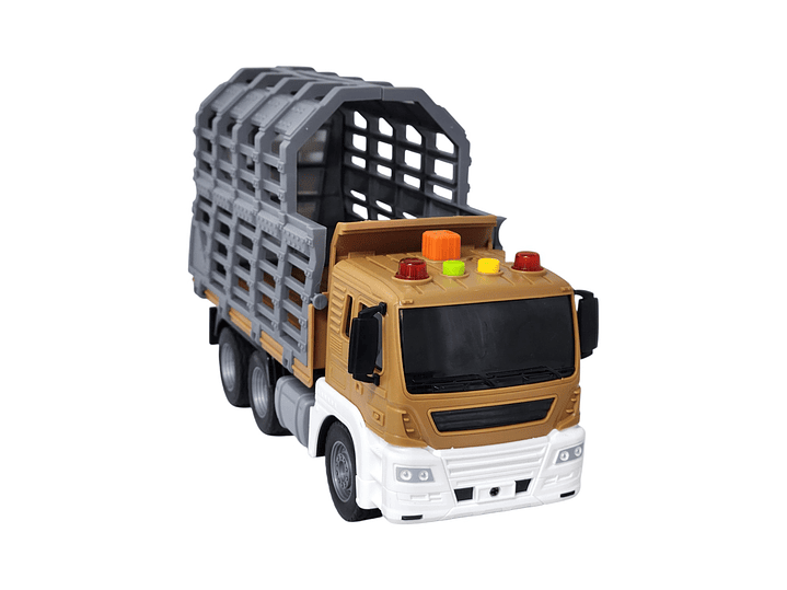 Juguete Camión Remolque Luces Sonidos Dinosaurios DBG1613 2