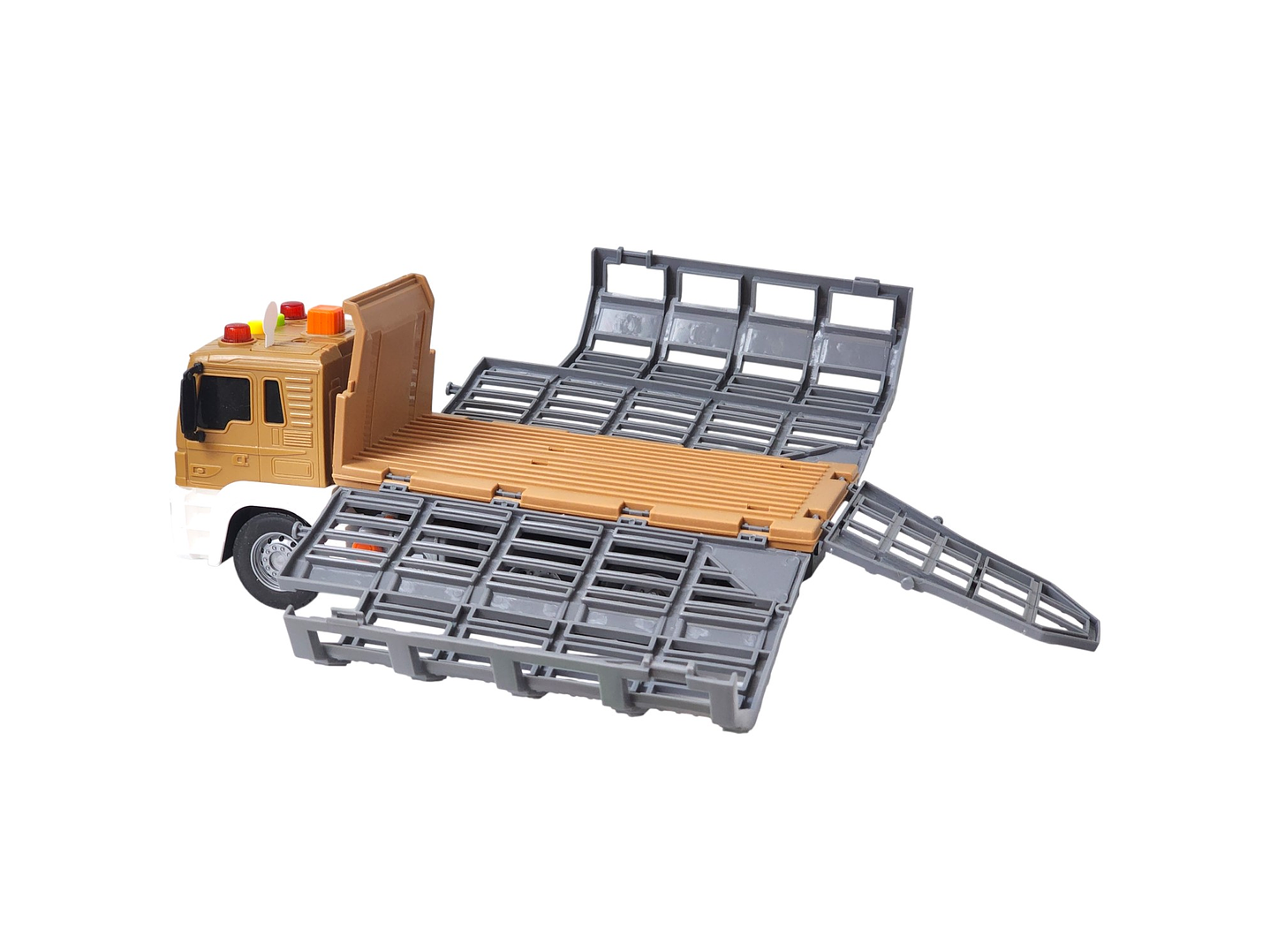 Juguete Camión Remolque Luces Sonidos Dinosaurios DBG1613 3