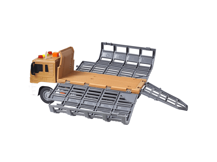 Juguete Camión Remolque Luces Sonidos Dinosaurios DBG1613 3