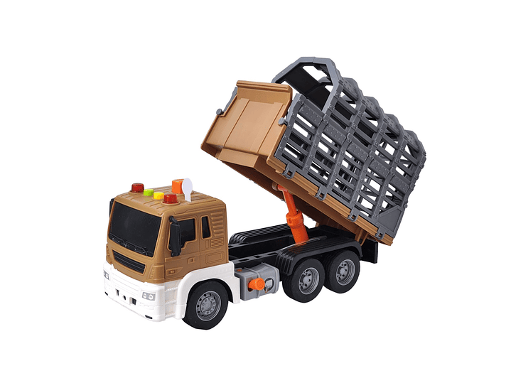 Juguete Camión Remolque Luces Sonidos Dinosaurios DBG1613 4