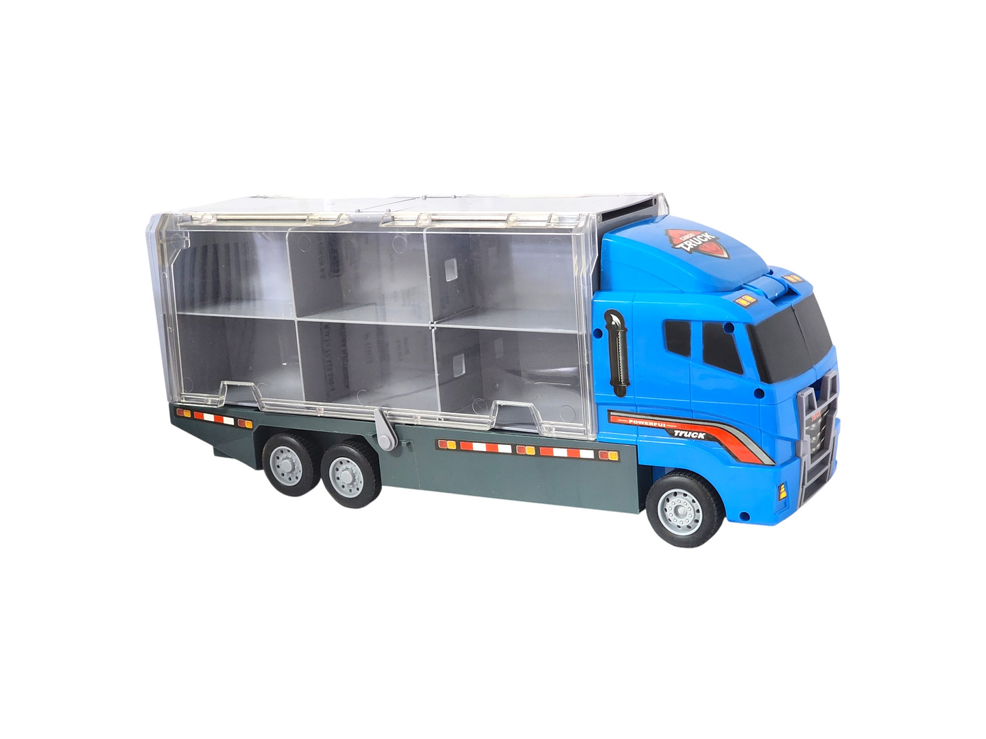 Juguete Camión Transporte Policial Fricción 6 Autos DBG1611 4