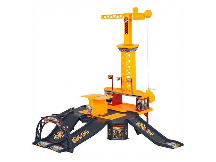 Juguete Set Construcción con Grúa Rampas y Vehículos DBG1705 3