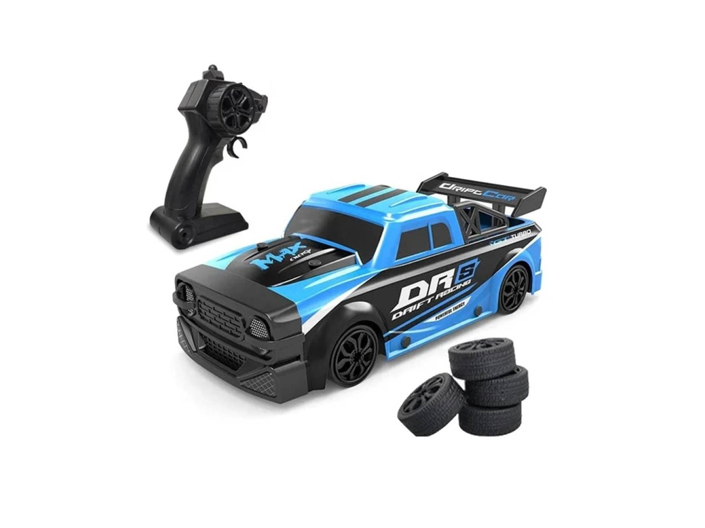 Auto Control Remoto Drift 4 Canales Luces Led Azul DBG1599BL 1