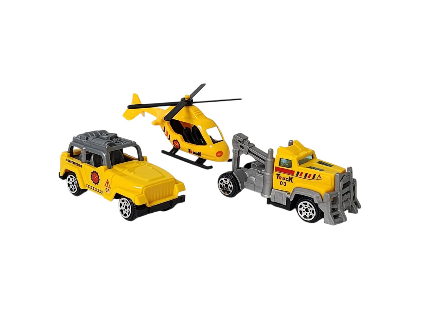 Juguete Estación Construcción 2 en 1 con Vehículos DBG1707 3