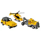 Juguete Estación Construcción 2 en 1 con Vehículos DBG1707 - Miniatura 3