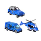 Juguete Mini Estación Policía 2 en 1 con Vehículos DBG1706 - Miniatura 6